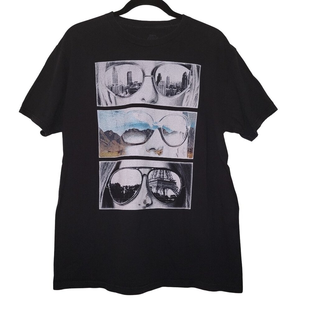 Heavyweight Champs Black 100% Cotton T-Shirt, Men's XL